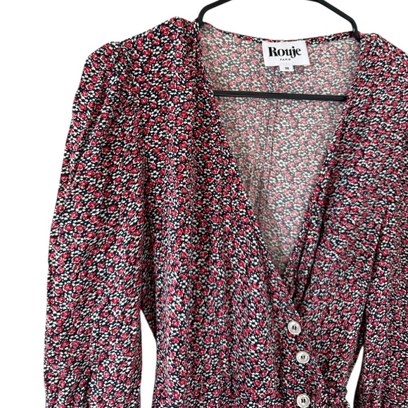 Rouje Paris Gabin Floral Midi Dress - Picture 3 of 8